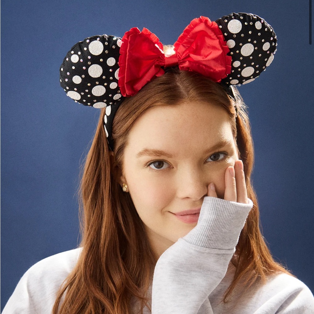 Disney Baublebar Minnie Mouse Polka Dot Ears Headband - Picture 6 of 12